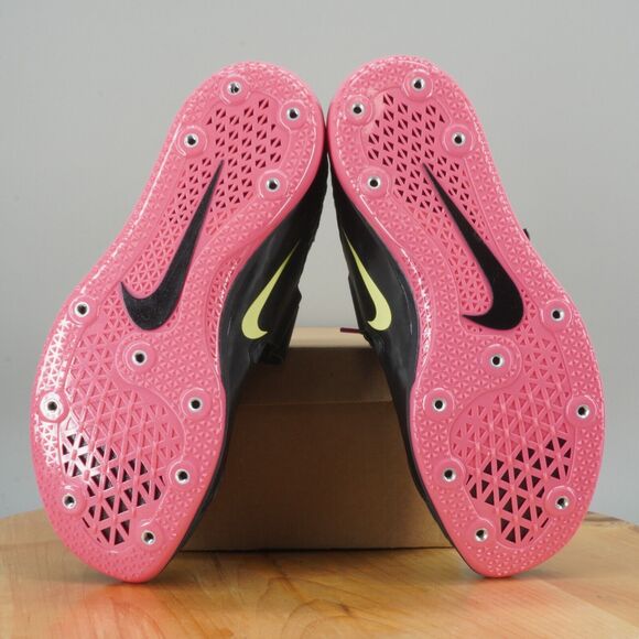 Mens 5 / Womens 6.5 - Nike High Jump Elite Shoes Track Cleats Lemon‎ Twist Pink main image 8